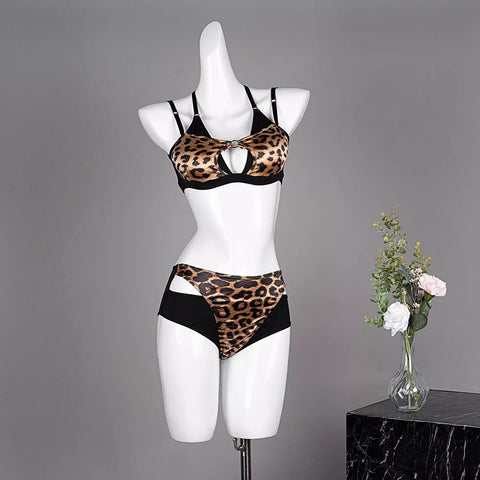 Flirtswear Layerd Leopard Set or Separates